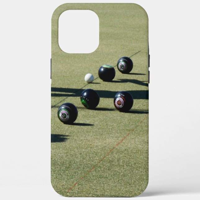 Close_Call,_Lawn_Bowls, Case-Mate iPhone Case (Back)