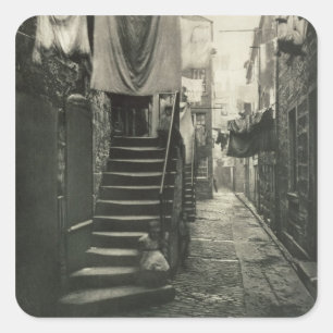 Close no. 193, 17-27 High Street, Glasgow, from 'O Square Sticker