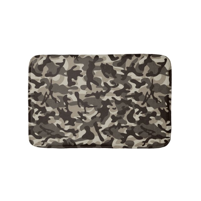 Close Quarter Camouflage  Bath Mat (Front)