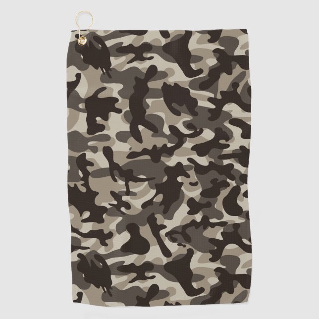 Close Quarter Camouflage Golf Towel (Front)