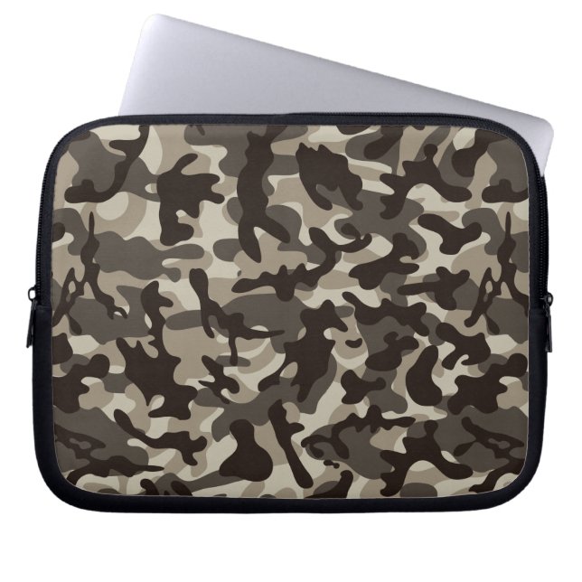 Close Quarter Camouflage Laptop Sleeve (Front)