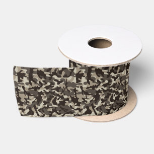 Close Quarter Camouflage Satin Ribbon