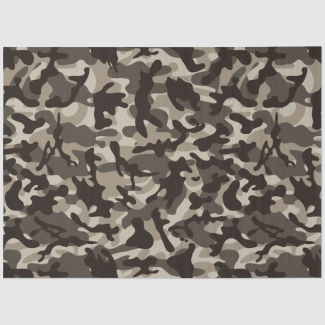 Close Quarter Camouflage Tissue Paper (Front)