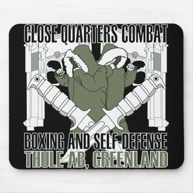 Close Quarters Combat, Thule, Greenland Mouse Mat (Front)