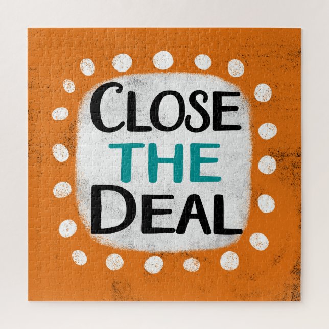 Close The Deal Jigsaw Puzzle (Vertical)