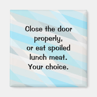 Close the Fridge Door! Magnet