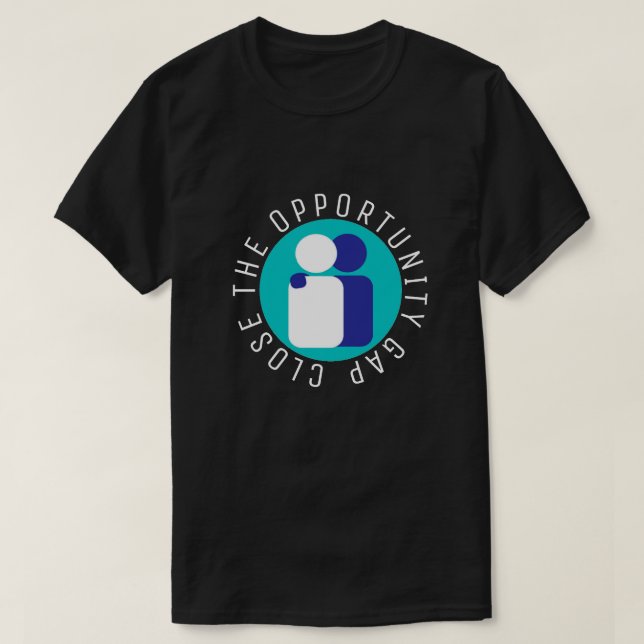Close the Opportunity Gap Education Reform dark T-Shirt (Design Front)
