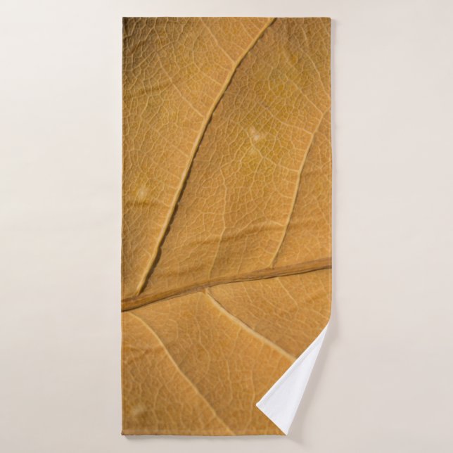 Close-up abstract dry leaf texture backgroundabstr bath towel (Bath Towel)