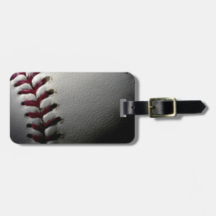 Close-up Baseball Luggage Tag