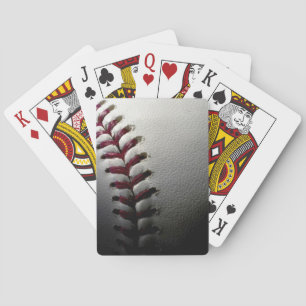 Close-up Baseball Playing Cards