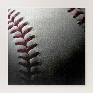 Close-up Baseball Sports Art Jigsaw Puzzle
