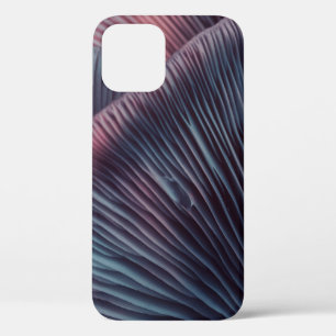 Close up beautiful bunch mushrooms colour light in iPhone 12 case