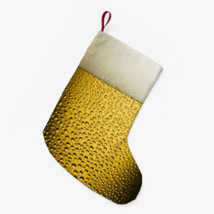 Close UP Beer Glass Christmas Stocking