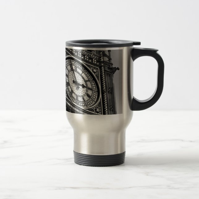 Close up Big Ben Clock Tower Travel Europe Mug (Right)