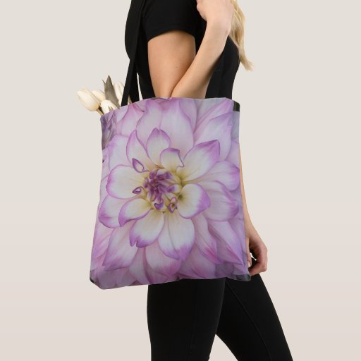 Image of Close Up Dahlia Tote Bag