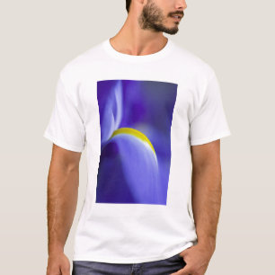 Close-up detail of a Blue Flag iris. T-Shirt