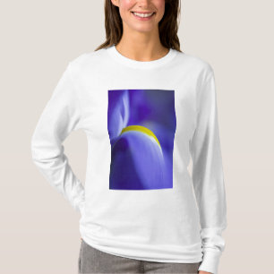 Close-up detail of a Blue Flag iris. T-Shirt