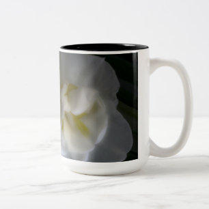 Close-up Dreamy Narcissus Daffodils Two-Tone Coffee Mug