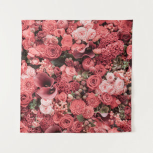 Close-up floral abstract background. tapestry