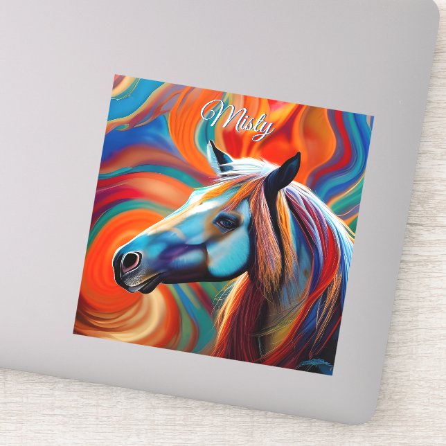 Close up Horse head *personalise* (Detail)