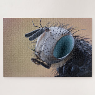 Close-up Insect Bug Head Jigsaw Puzzle