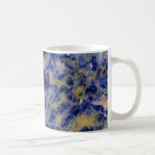 Close up of a Blue Sodalite Coffee Mug