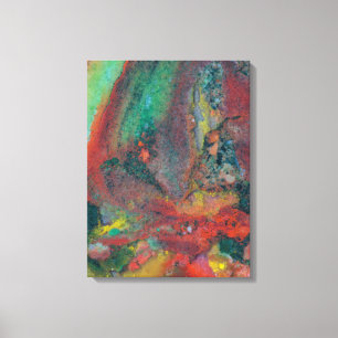 Close up of a Christmas Jasper Canvas Print