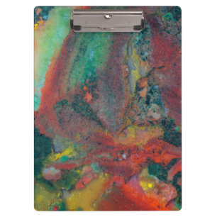 Close up of a Christmas Jasper Clipboard