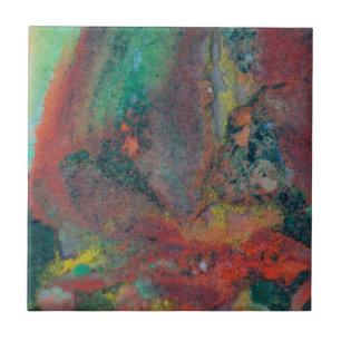 Close up of a Christmas Jasper Tile
