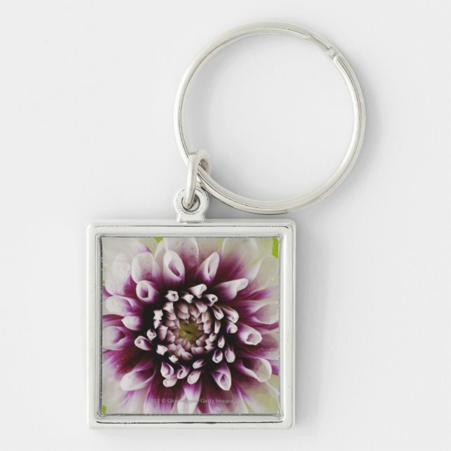 Close-up of a flower 2 key ring (Front)