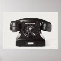 Close-up of a rotary phone