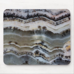Close up of a Silver Lace Onyx Mouse Mat