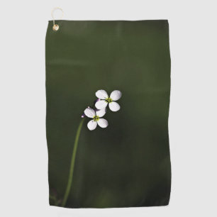 Close-up of a wildflower Custom Best golf towels