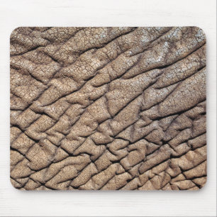 Close-Up Of African Elephant's Hide Mouse Mat