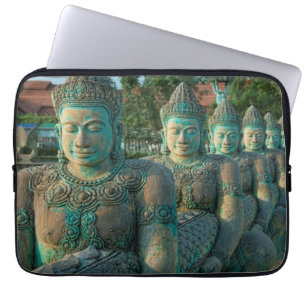 Close-up Of An Artists' Sculptures Laptop Sleeve