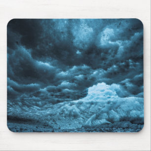 Close up of blue ice, Iceland Mouse Mat