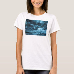 Close up of blue ice, Iceland T-Shirt