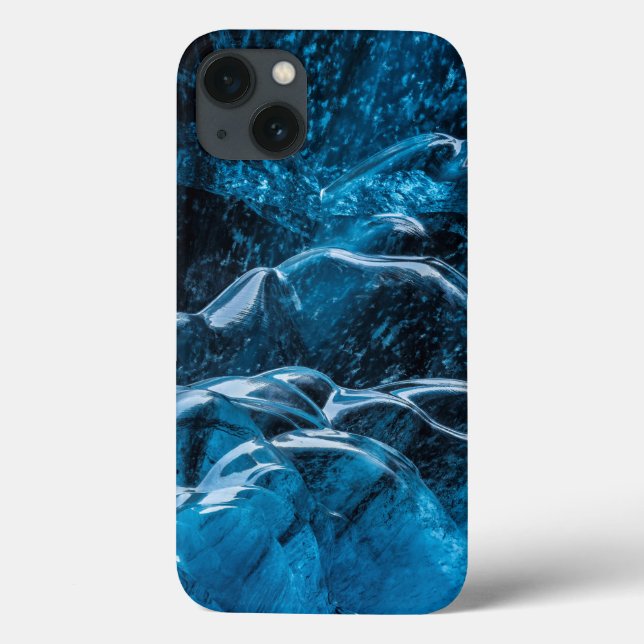 Close Up Of Blue Ice Walls Case-Mate iPhone Case (Back)