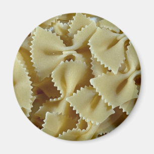 Close-up of bow-tie pasta shells Photo Magnet