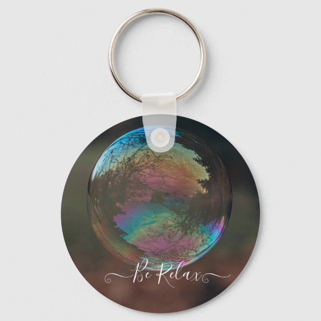 Close up of bubble keychain (Front)