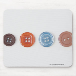 Close-up of buttons mouse mat
