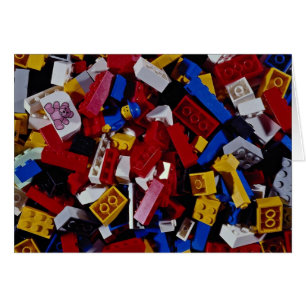 Close-up of children's building blocks