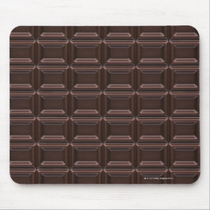Close-up of chocolate bar mouse mat