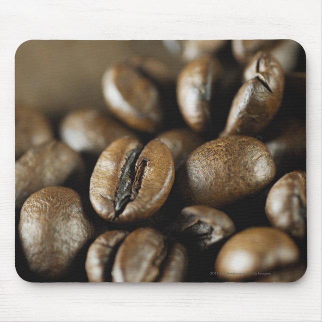 Close-up of coffee beans mouse mat (Front)
