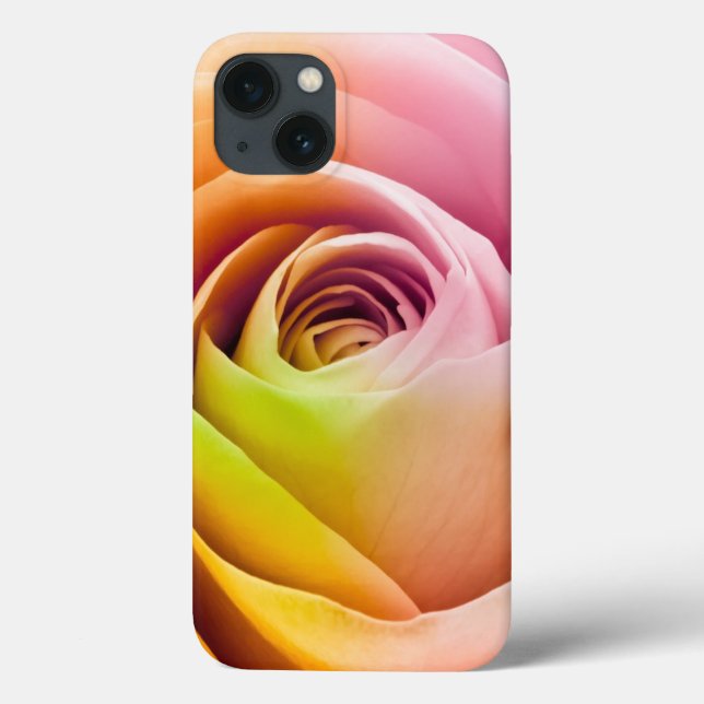 Close up of Colourful Rose Petals Case-Mate iPhone Case (Back)