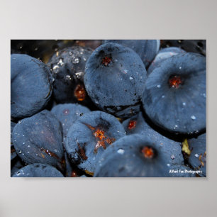 Close up of Fig Fruit Poster