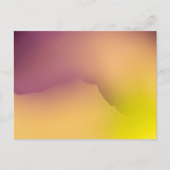 Close-up of flower petals postcard (Front)