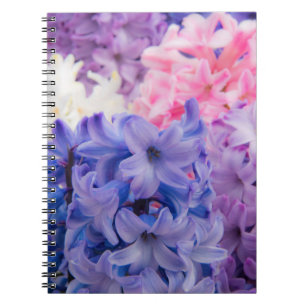 Close-up of Hyacinth plant Notebook