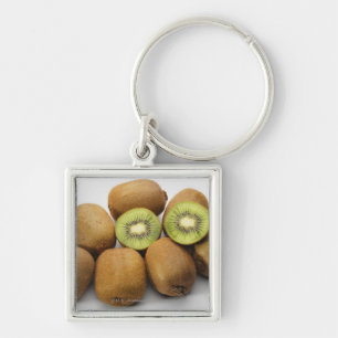 Close-up of kiwi fruits key ring