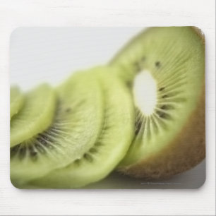 Close-up of kiwi slices mouse mat